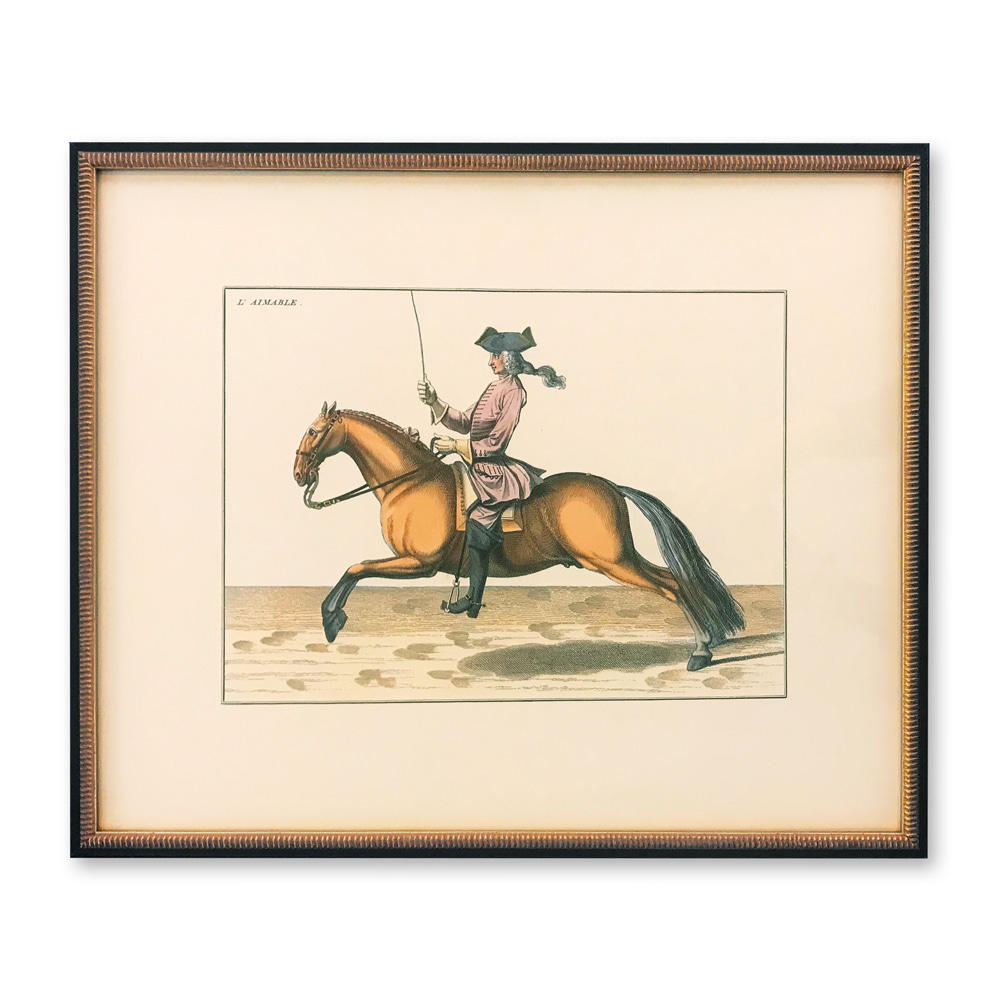 Baron d&#039; Eisenberg_Riding a Horse