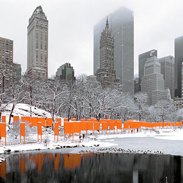 Christo and Jeanne-Claude_The Gates, Central Park, New York City, 1979-2005 (Photo)