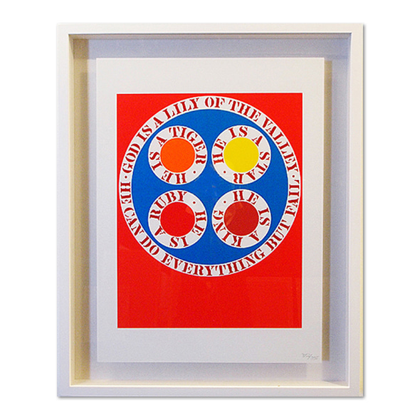 Robert Indiana_God is lily of the valley