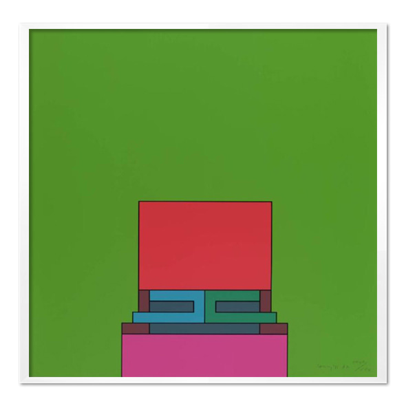 Robyn Denny_The Heavenly Suite (green), 1971