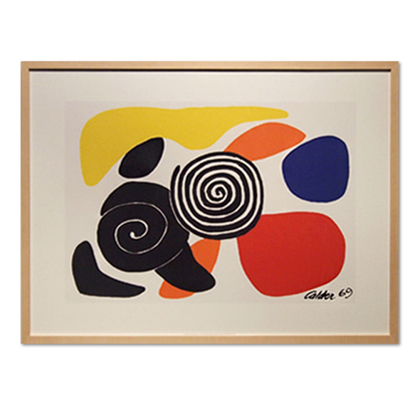 Alexander Calder_Spirals and Petals, 1969