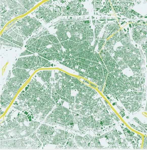 abc collection_Paris, map (Green)