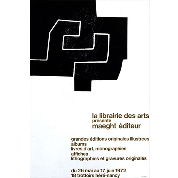 Chillida Eduardo_Liberairie des Arts, 1972