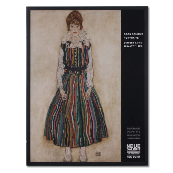 Egon Schiele_Portrait of Edith Poster