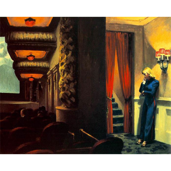Edward Hopper_New York Movie, 1939