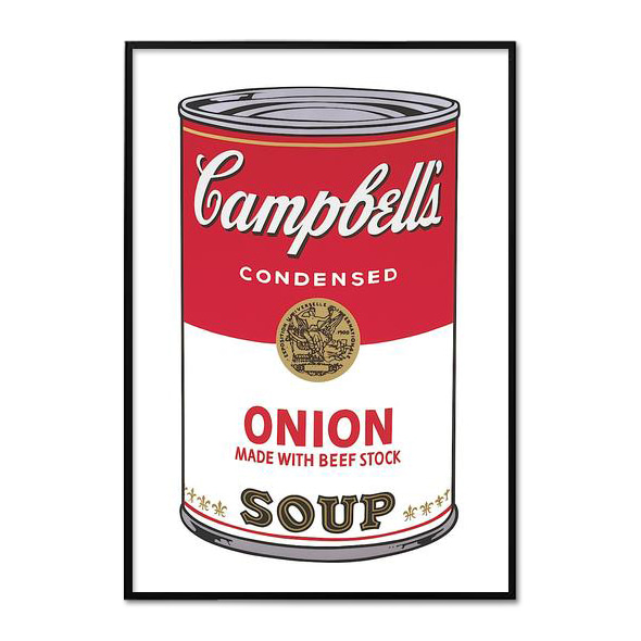 Andy Warhol_CAMPBELL&#039;S SOUP I_ONION, 1968