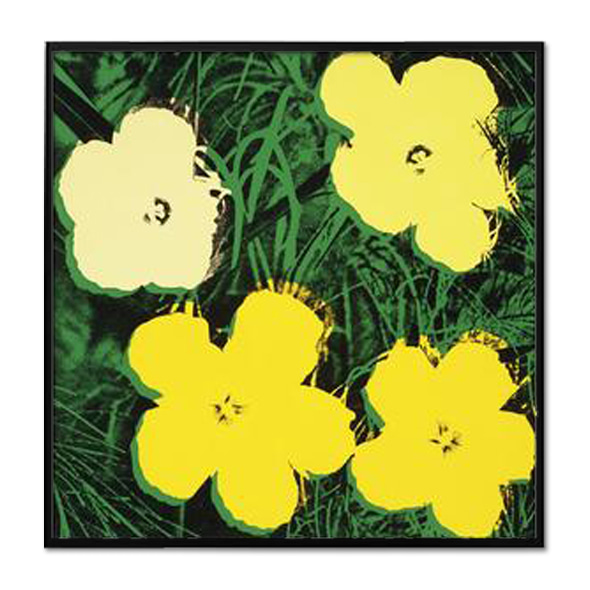 Andy Warhol_FLOWERS, 1970 (4 YELLOW)