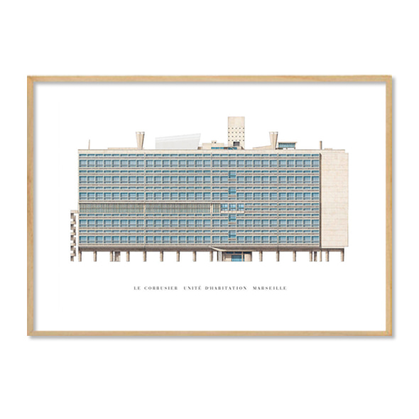 Le Corbusier_Unite d&#039;Habitation, Marseille