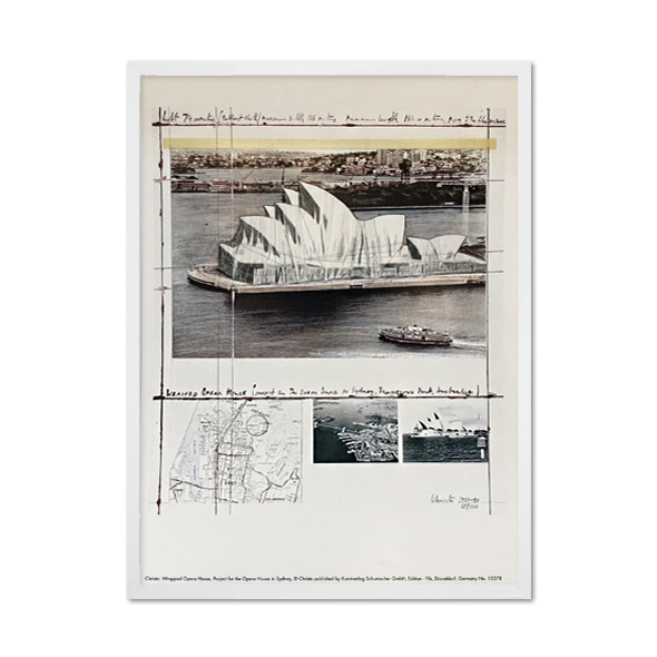 Christo and Jeanne-Claude_Wrapped Opera House, Project for the Opera House in Sydney