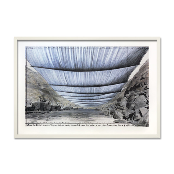 Christo and Jeanne-Claude_Over the River IV_ Underneath