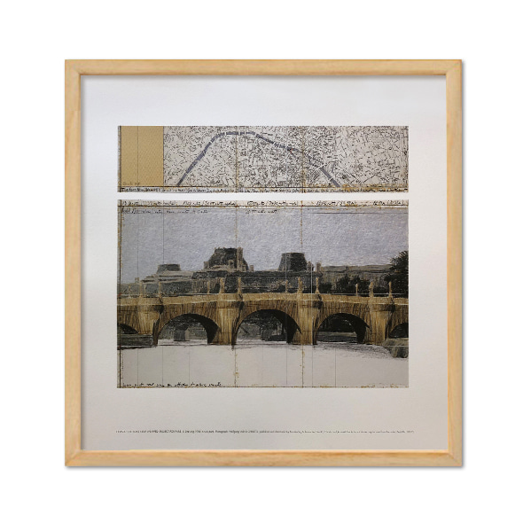 Christo and Jeanne-Claude_The Pont Neuf Wrapped, Project for Paris